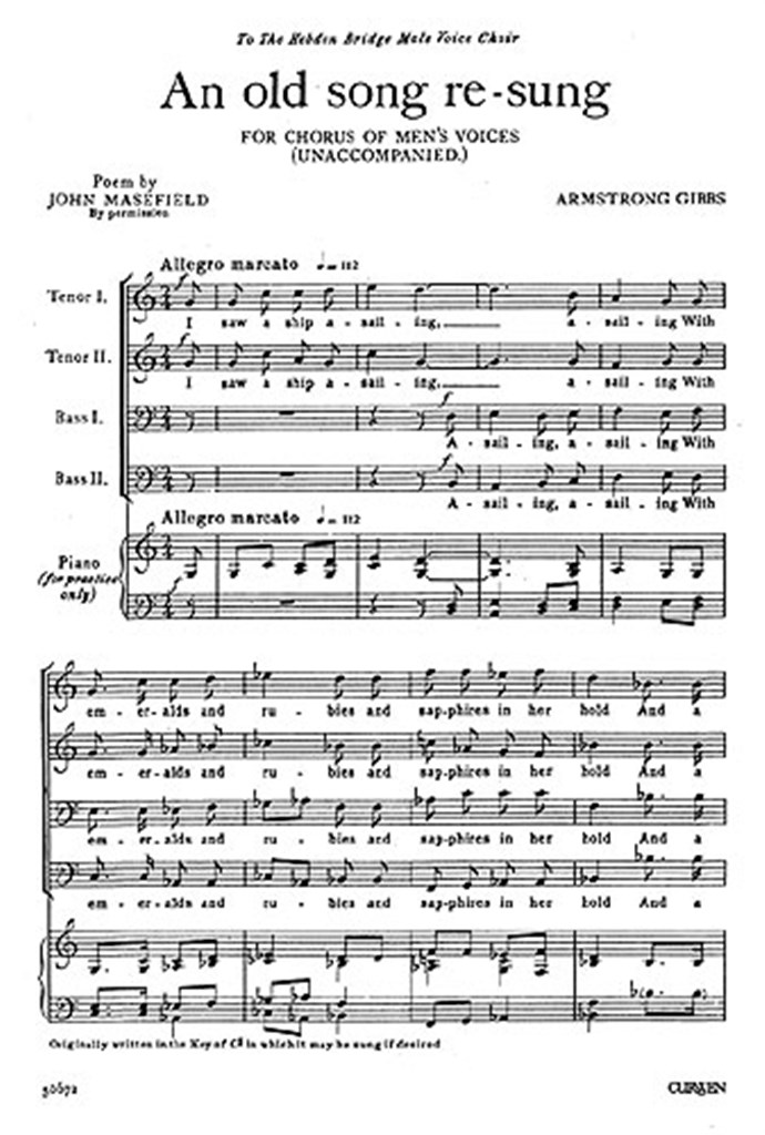 An Old Song Re-Sung