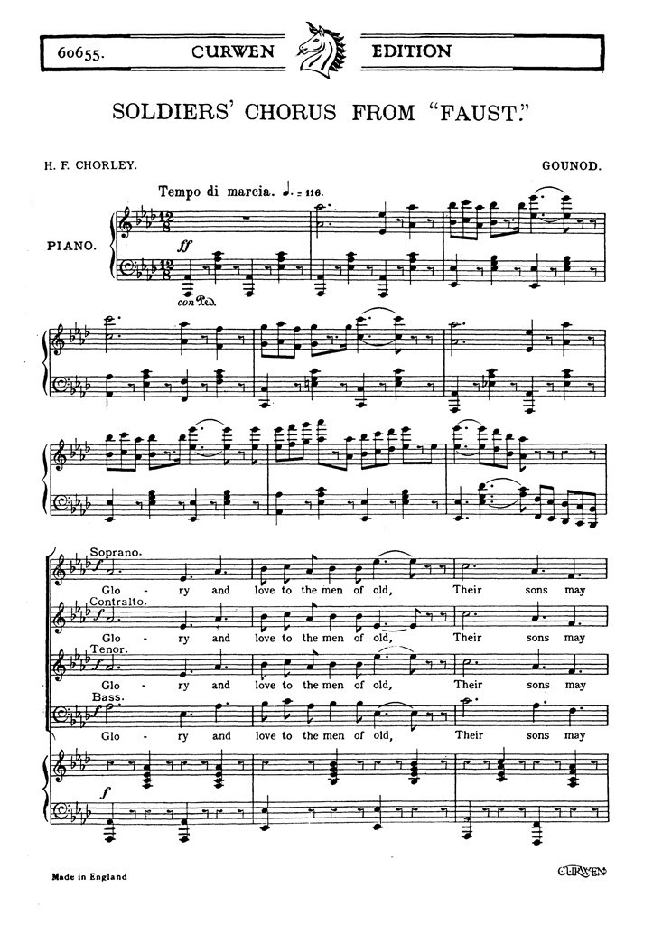 The Soldiers Chorus From Faust