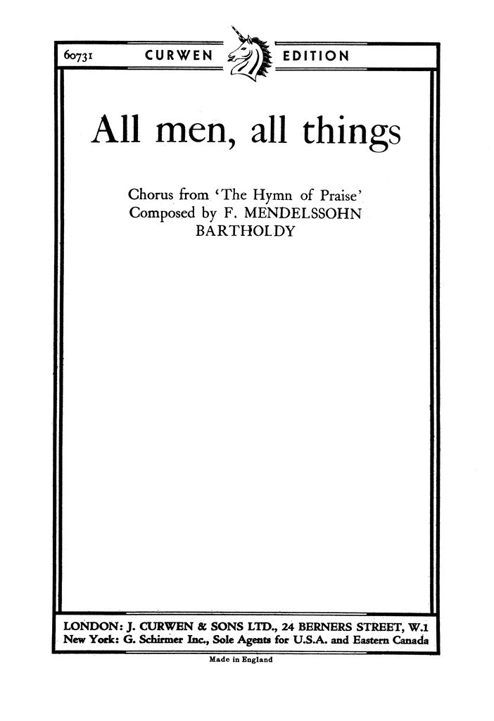 All Men, All Things