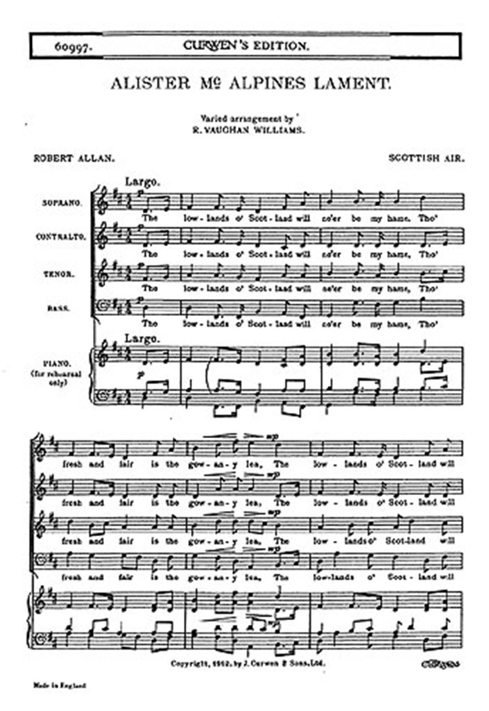 Alister Mcalpines Lament