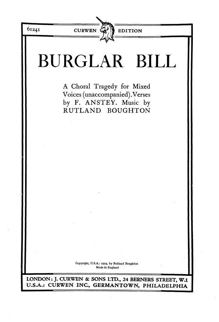 Burglar Bill