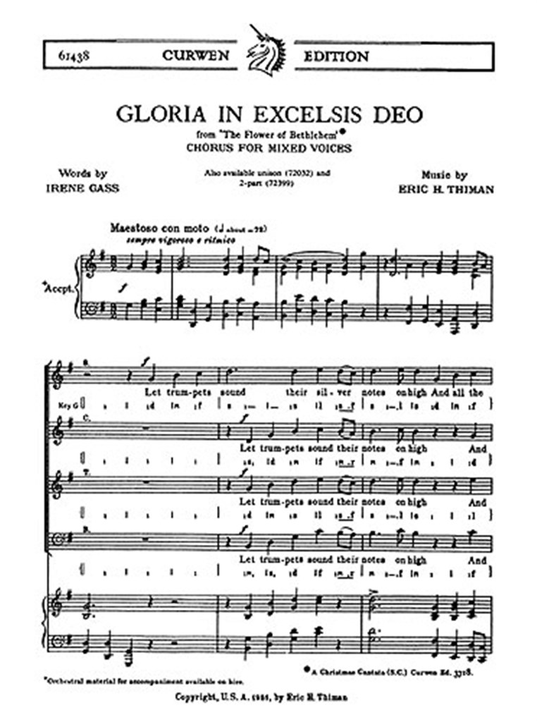 Gloria In Excelsis Deo
