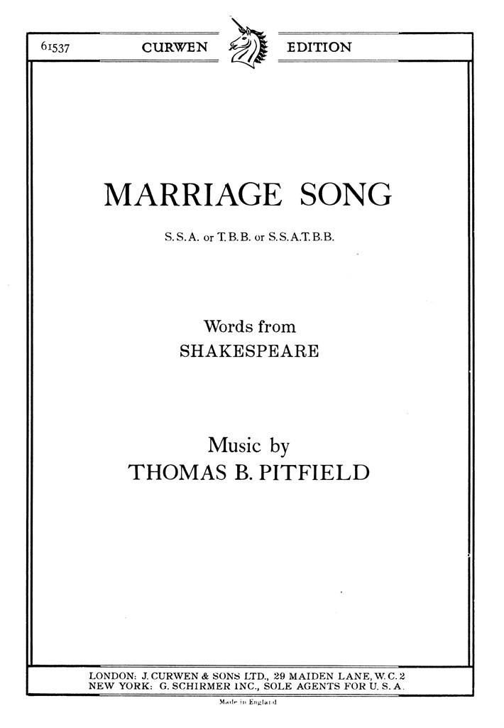 Marriage Song