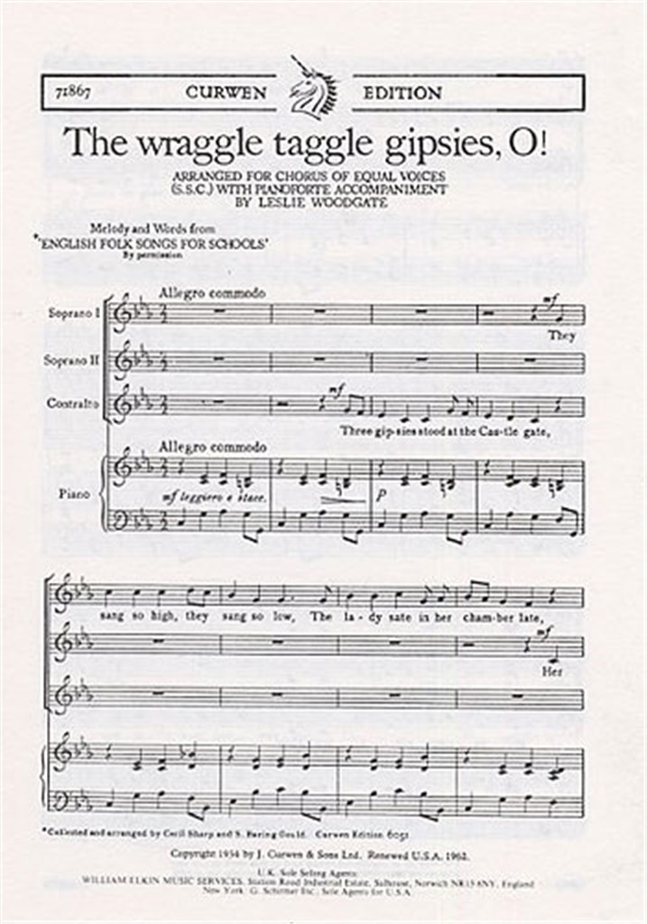 The Wraggle Taggle Gipsies, O!