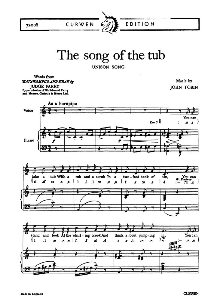Song Of The Tub
