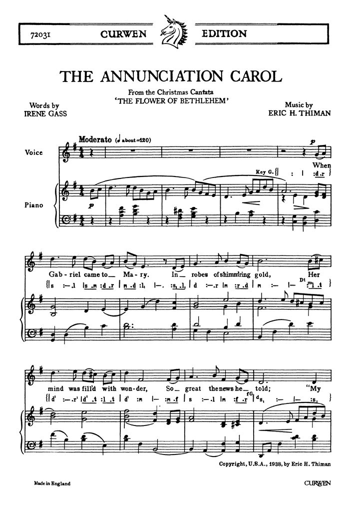 The Annunciation Carol