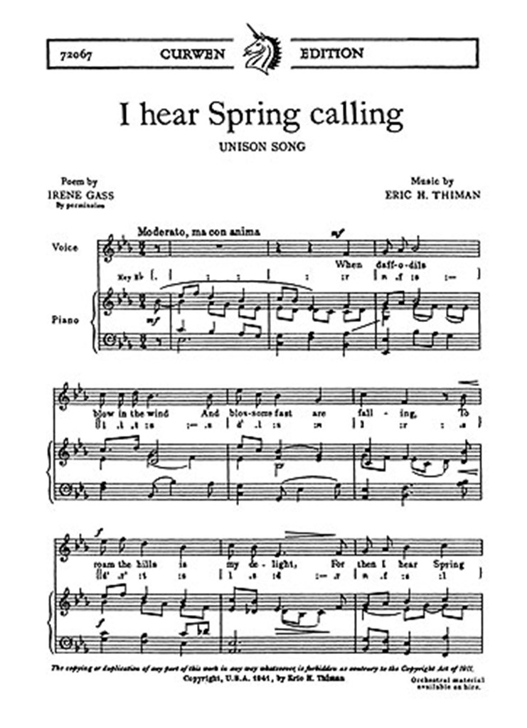 I Hear Spring Calling