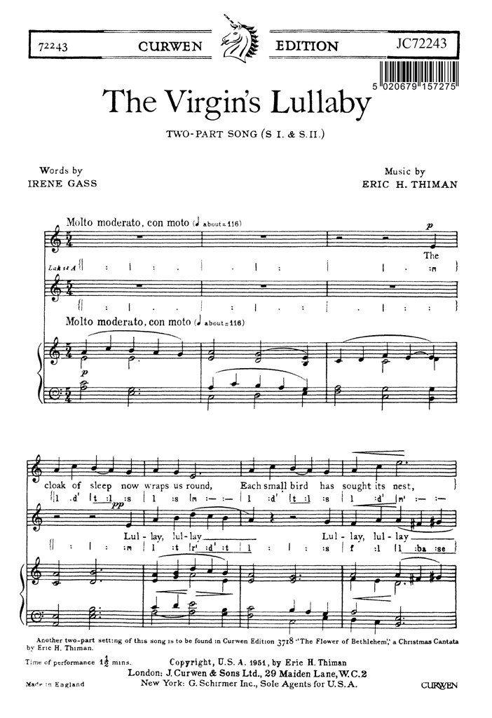 The Virgins Lullaby