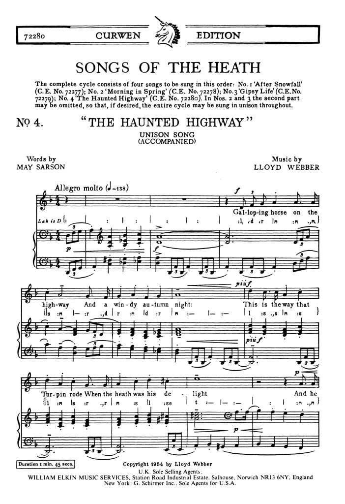 Songs Of The Heath No. 4 The Haunted Highway
