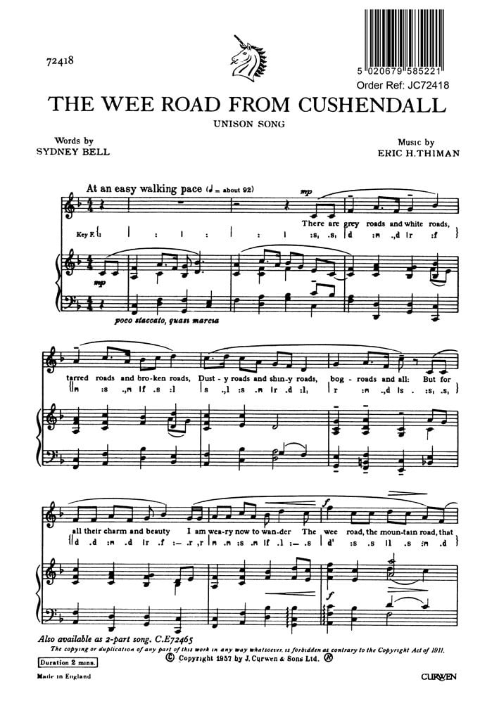 The Wee Road From Cushendall