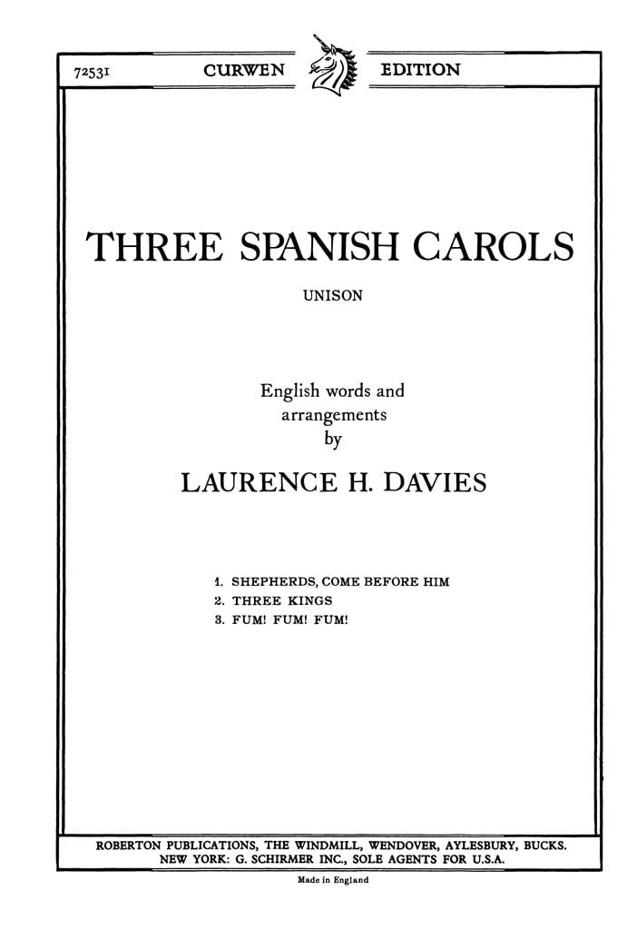 Three Spanish Carols