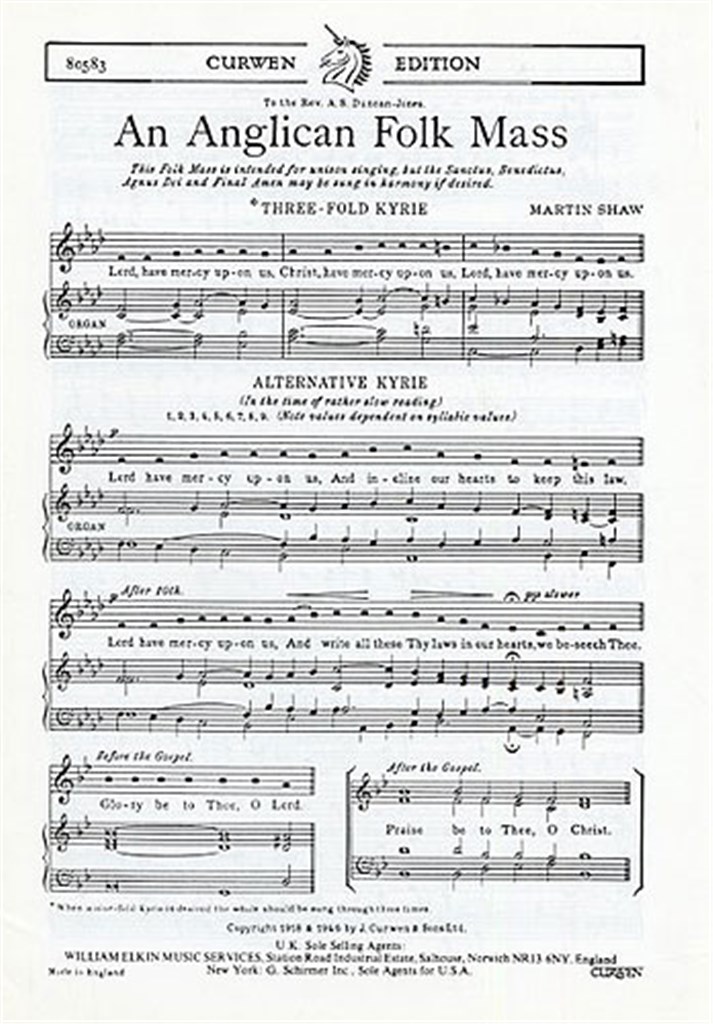 Anglican Folk Mass