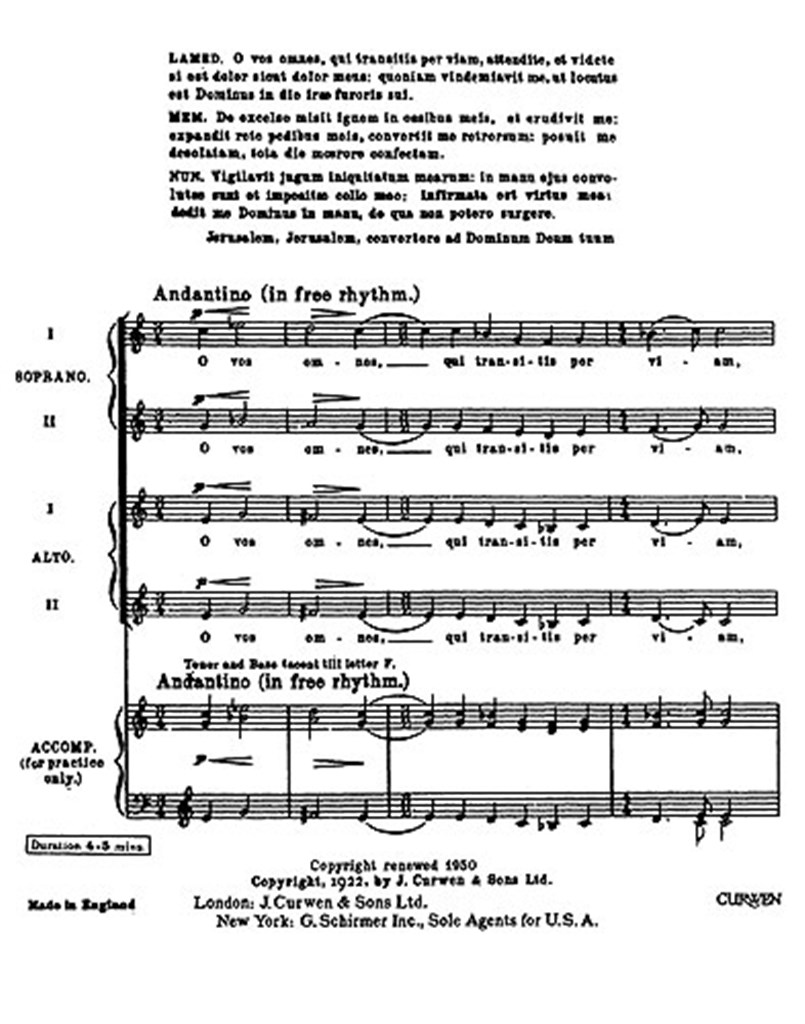 O Vos Omnes