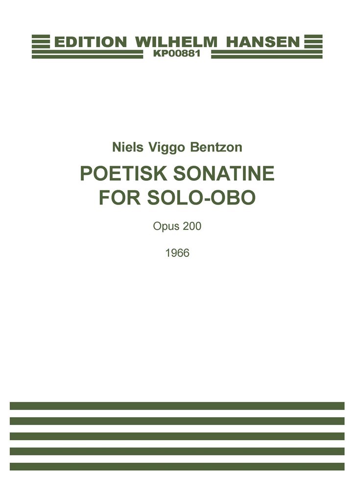 Poetisk Sonatine Op.200