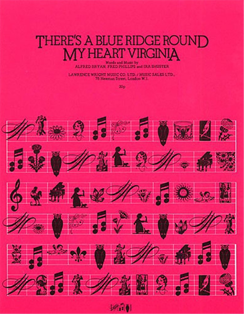 There'S A Blue Ridge Round My Heart Virginia