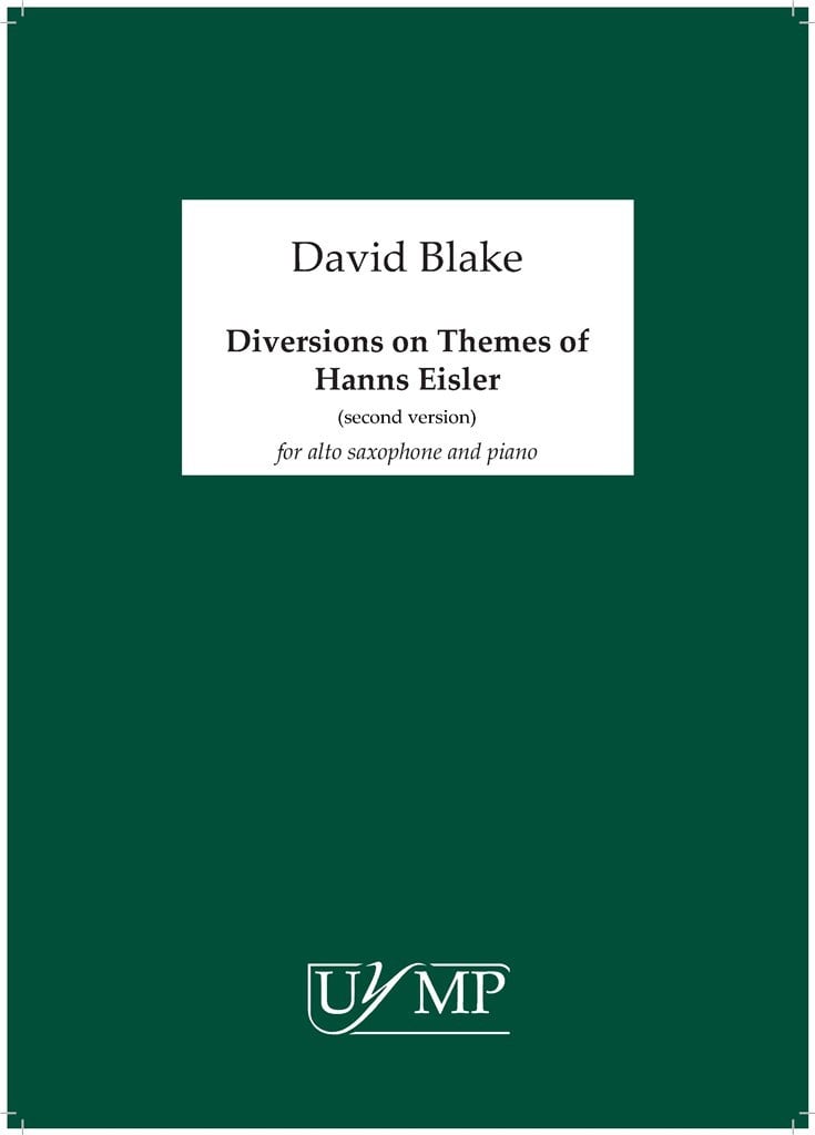 Diversions On Themes Of Hanns Eisler - Version 2
