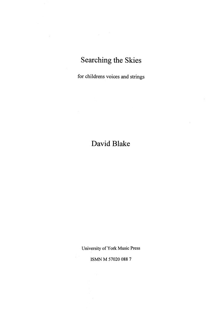 Searching The Skies