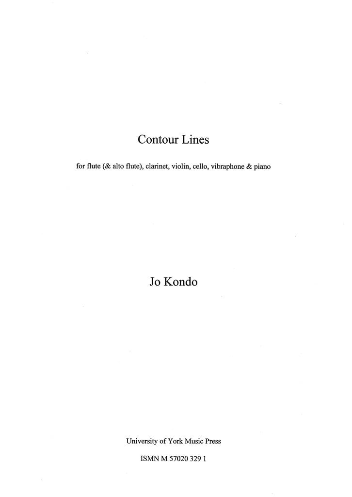 Contour Lines - Score