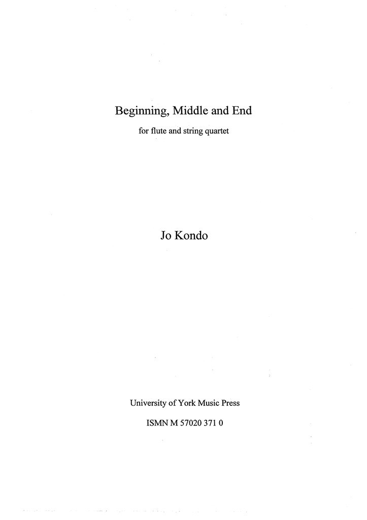 Beginning, Middle And End