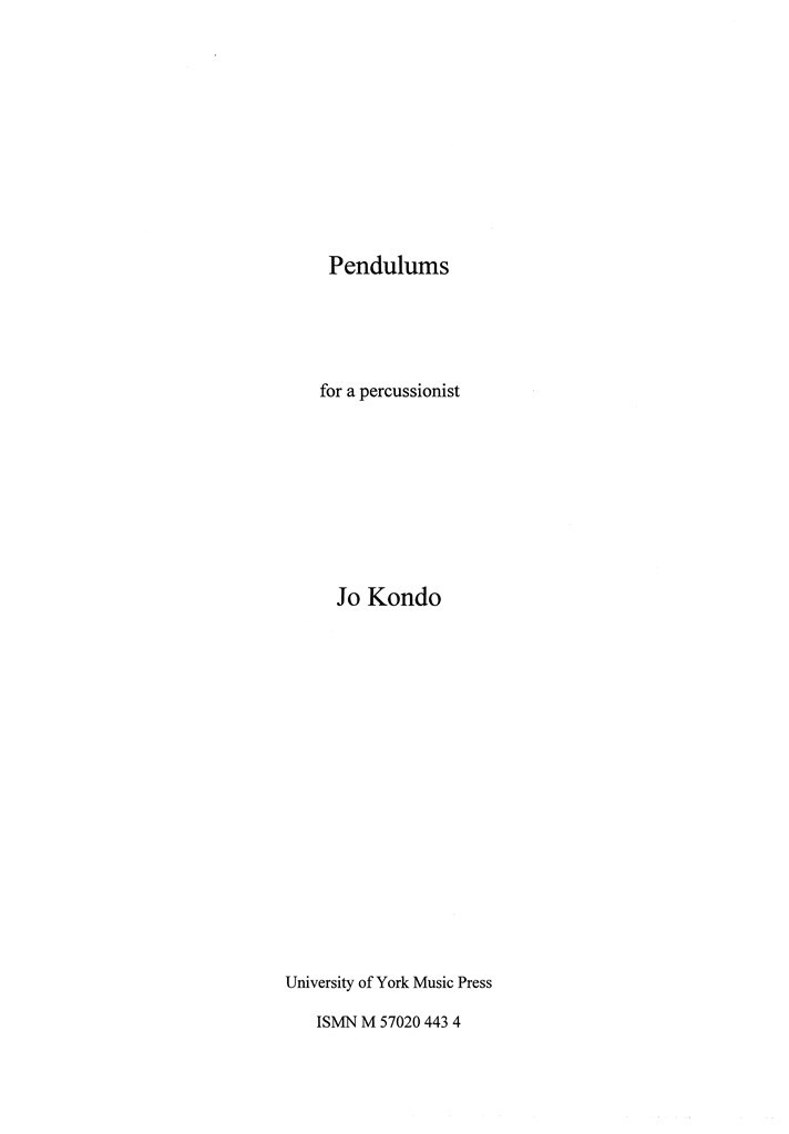 Pendulums