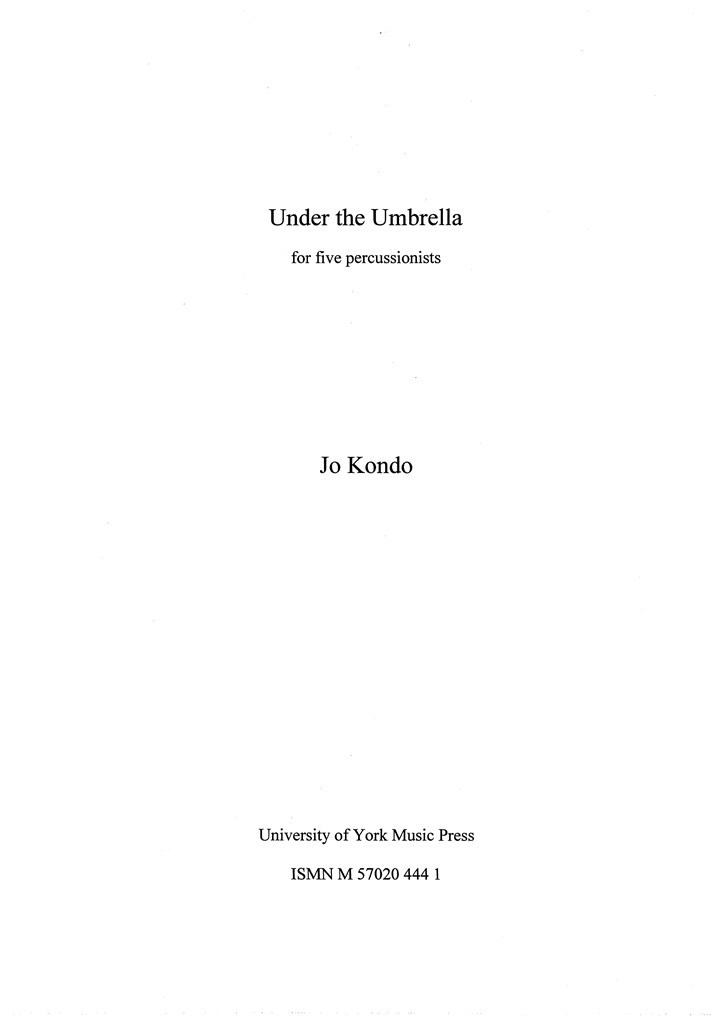 Under The Umbrella