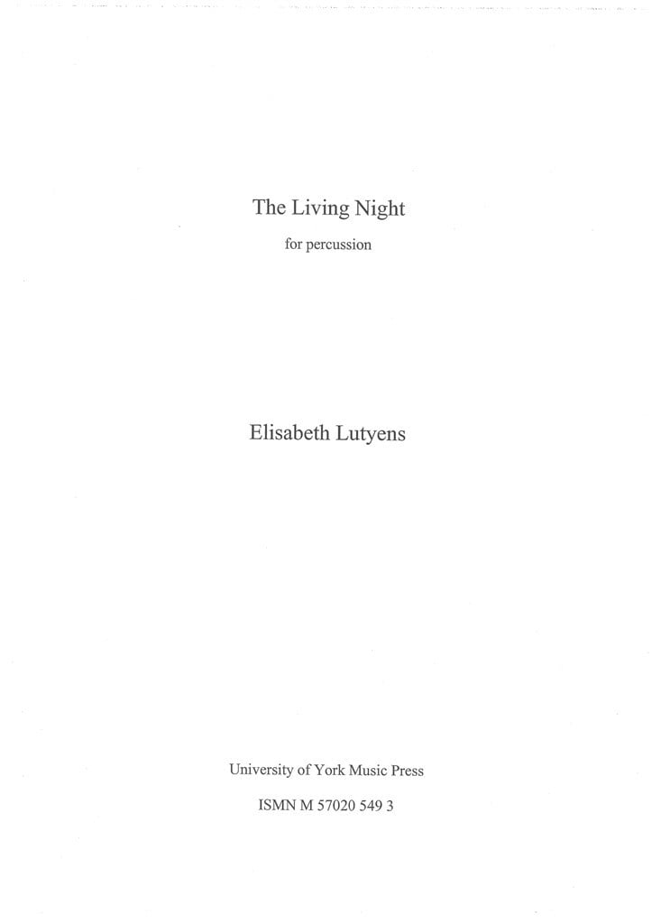 The Living Night Op.156
