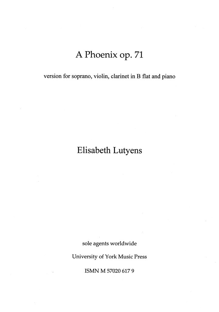 A Phoenix Op.71a