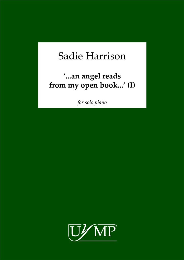 An angel reads my open book..'