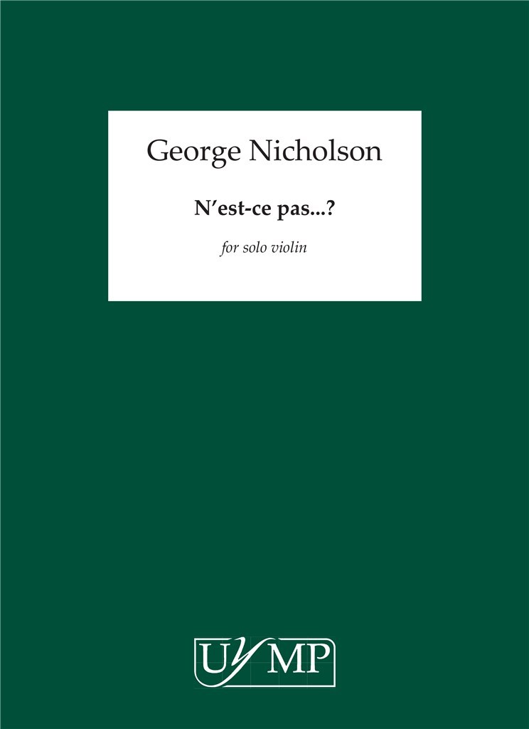 N'est-ce pas??