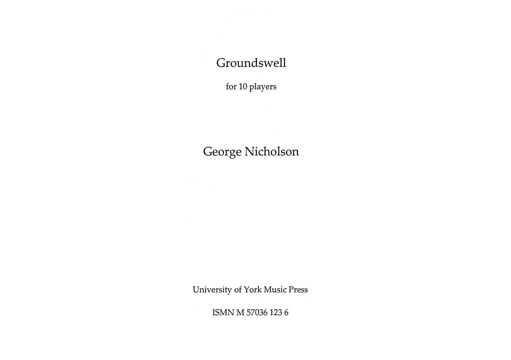 Groundswell