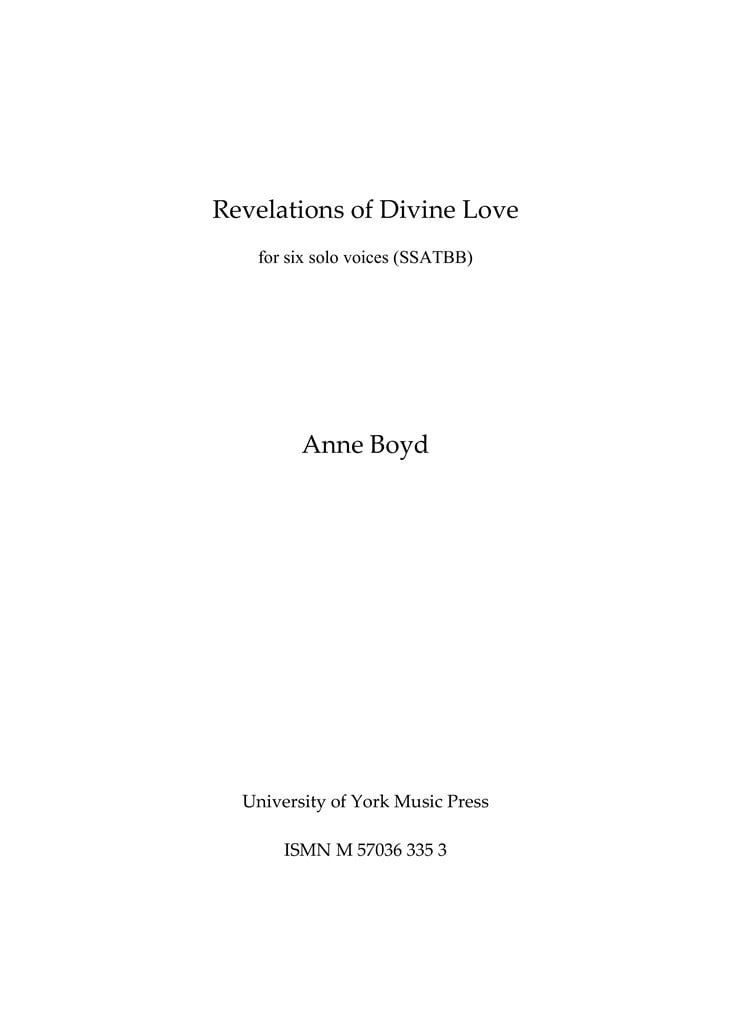 Revelations Of Divine Love