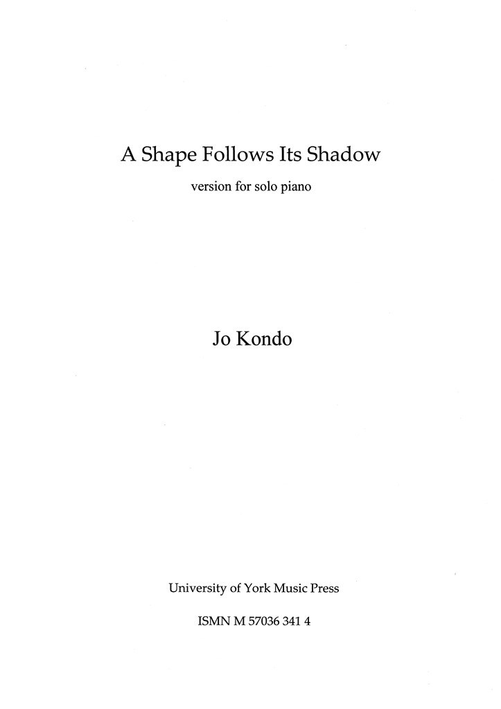 The Shape Follows Its Shadow