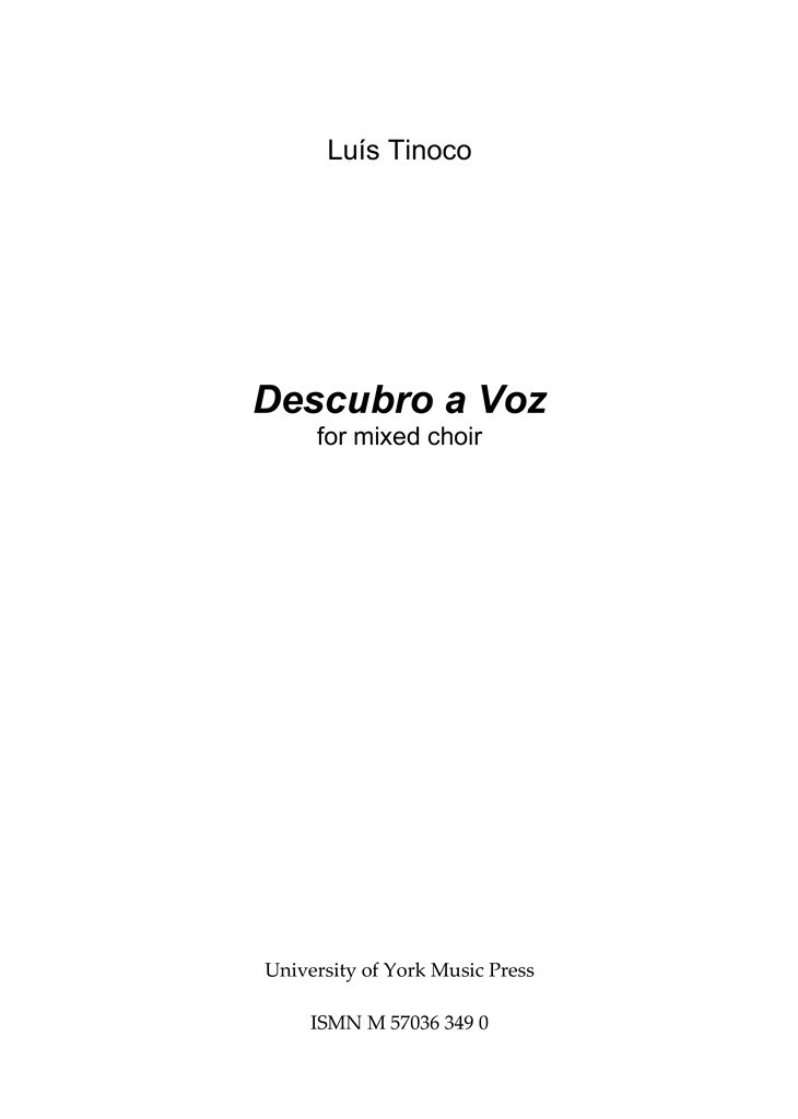 Descubro a Voz