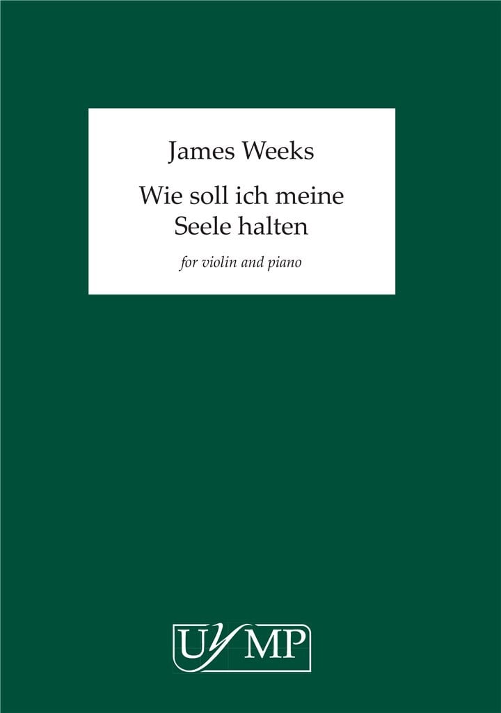 Wie soll ich meine Seele halten