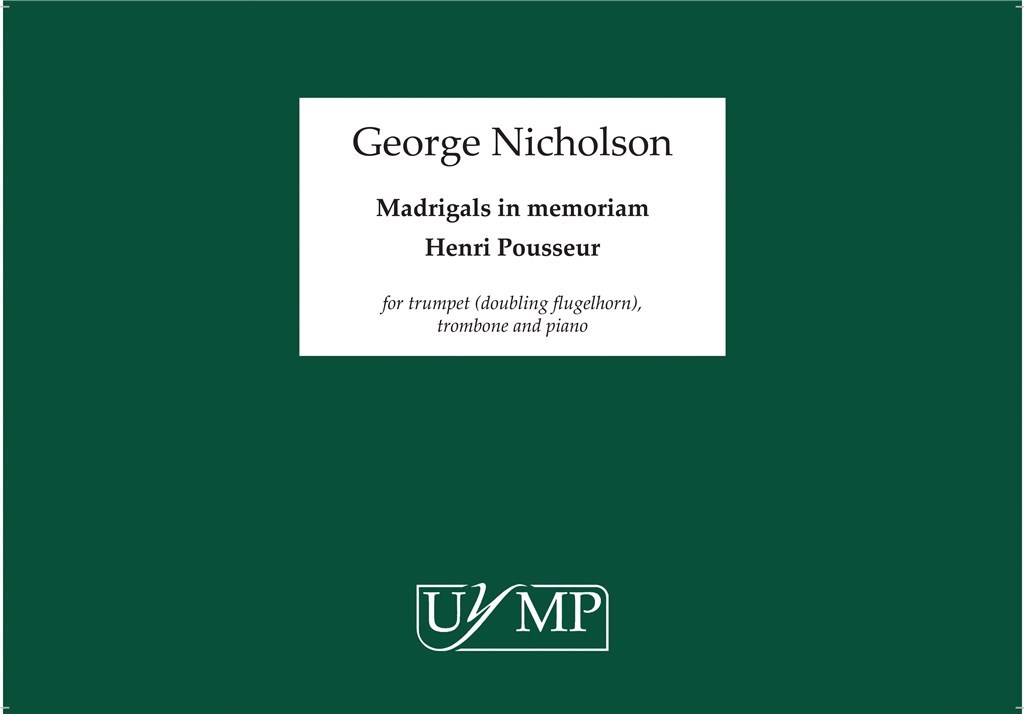Madrigals In Memoriam Henri Pousseur