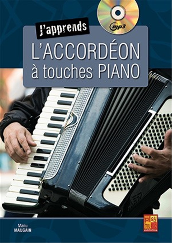 J'apprends L'accordéon à Touches Piano
