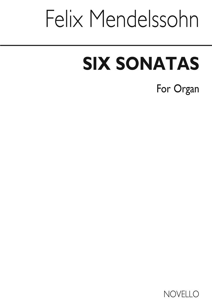 Six Sonatas For Organ Op.65 (Atkins)