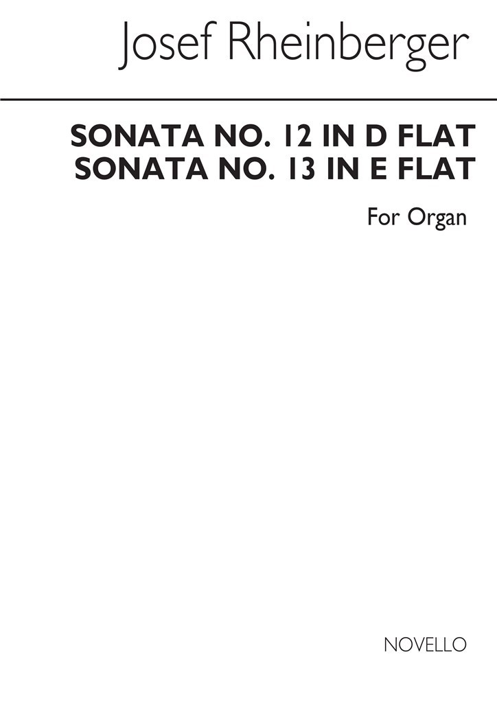 Sonatas 12 And 13 For Organ