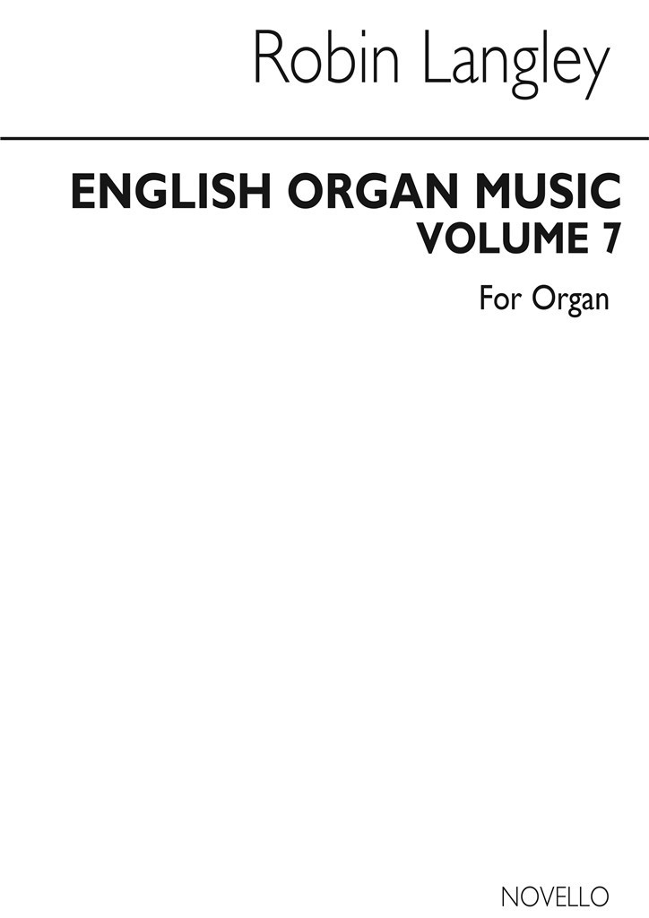 English Organ Music Vol. 7