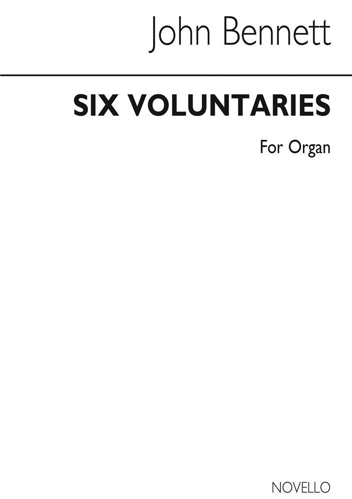 Six Voluntaries For Organ