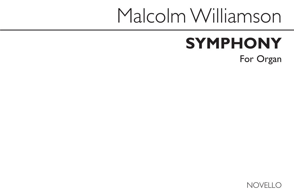 Symphony For Organ