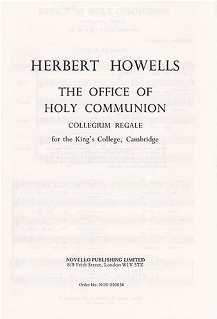 Communion Service (Collegium Regale)