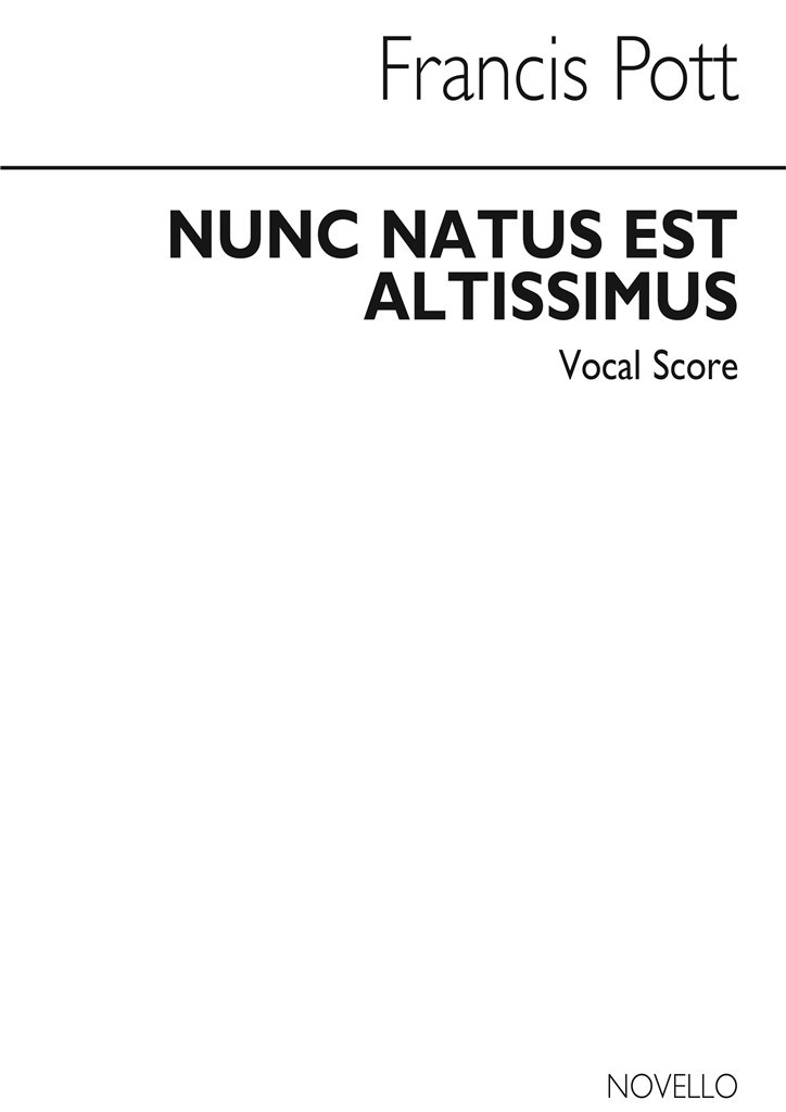 Nunc Natus Est Altissimus