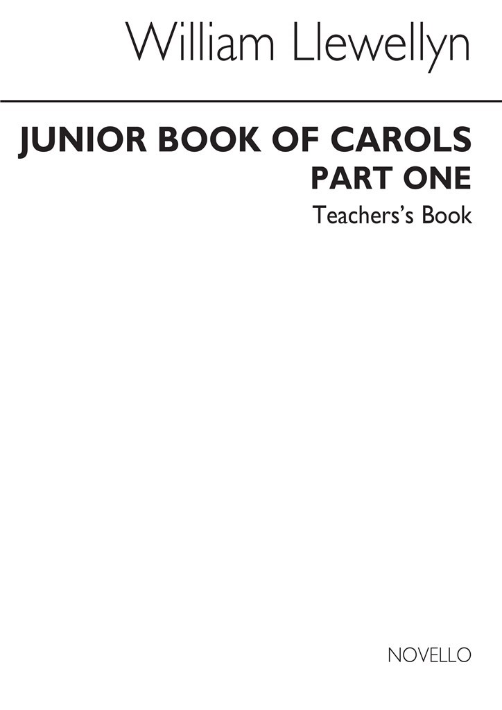 The Novello Junior Book Of Carols Teacher's Book1