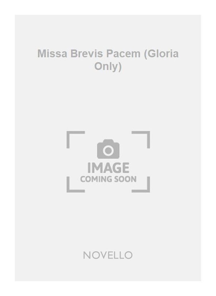 Missa Brevis Pacem (Gloria Only)