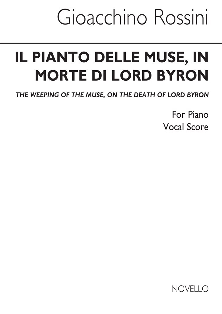 The Weeping Of The Muse On The Death Of Lord Byron