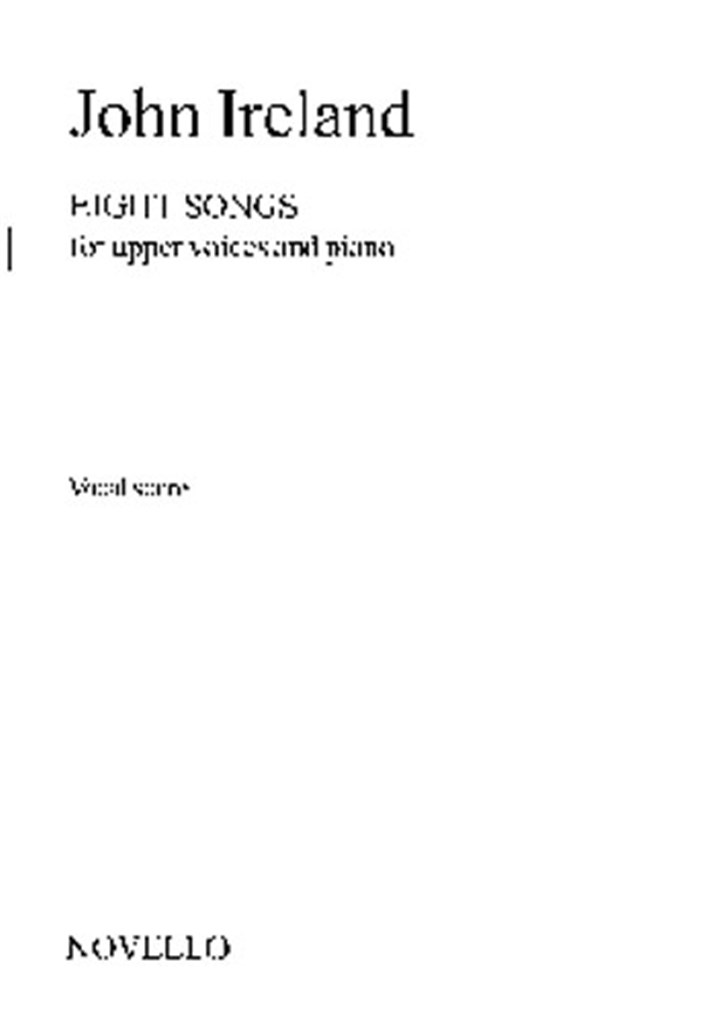 Eight Songs For Upper Voices And Piano