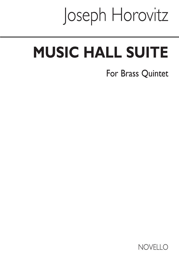 Music Hall Suite For Brass Quintet (Set Of Parts)