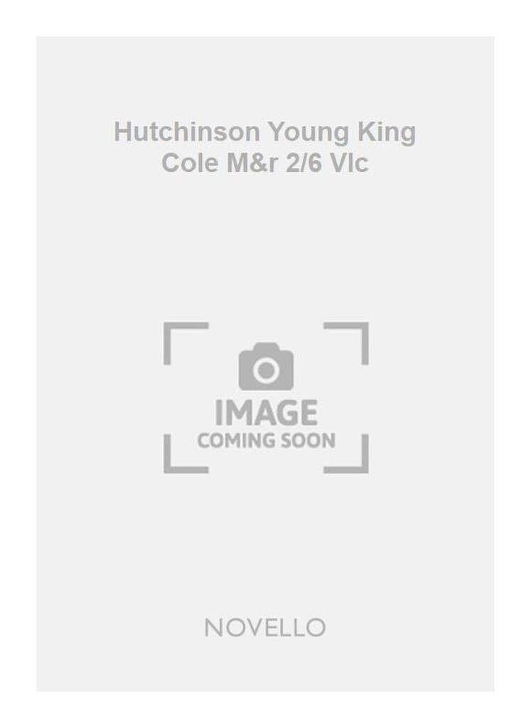 Hutchinson Young King Cole M&r 2/6 Vlc
