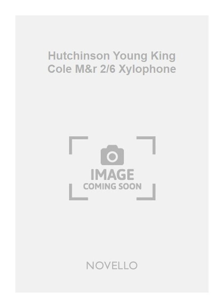 Hutchinson Young King Cole M&r 2/6 Xylophone